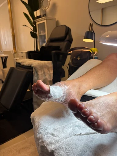 Luxury foot care treatment